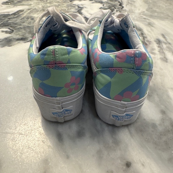 Vans Old Skool Stackform Checkered Floral sneakers - Picture 2 of 4